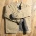 Winter Japanese Retro Loose Collarless For Men Workwear Warm Cotton Coat Couple Trendy V-neck Cardigan Jacket_mkmklike.com