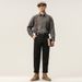Pure Cross-Border Boutique Fashion Trendy British Retro Punk Overalls Men's Four Seasons New Loose Woolen Casual Pants_mkmklike.com