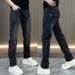 Men's Clothing Designer Men's Jeans New Casual Pants Men's Fashionable And Versatile Straight Embroidered Handsome Men's Pants_mkmklike.com