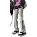 American Retro Zipper Jeans Men's 2024 New Summer Casual Straight Pants High Street Vibe Trendy Brand_mkmklike.com