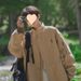 Japanese Retro Embroidery Design Unisex Workwear Spring New Loose Turn-Down Collar Color Block Jacket Flight Suit_mkmklike.com