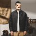 American Retro Leather Trendy Brand High-end Nostalgic Stand Collar Versatile Men's Clothing Motorcycle PU Jacket_mkmklike.com