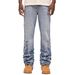 Autumn New Gradient Wide-Leg Unisex Jeans Fashion Cross-Border Hot-Selling Embroidered Men's Straight-Leg Pants_mkmklike.com
