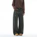 Men's Clothing & Archer0603 & Autumn/Winter New American High Street Trendy Brand Curved Blade Jeans Embroidered Flower Wide Leg Cargo Pants For Men_mkmklike.com