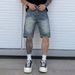 Men’s Vintage Washed Denim Shorts – Retro American Style, Slim Fit & Breathable (S-3XL)_mkmklike.com