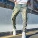 Men's Slim Fit Cargo Pants – Streetwear Style, Stretch Denim & Utility Pockets (Xs-Xxl) – Y2k Vintage Wash_mkmklike.com