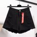 Women's High Waisted Denim Shorts Summer 2024 Style Loose Fit Ripped Slimming Versatile Wide Leg A-Line Hot Pants_mkmklike.com