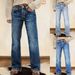 Retro High-Waisted Slim Fit Wide Leg Jeans For Women Loose Fit Slimming Commuter Denim_mkmklike.com