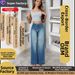 Custom Made Women's mid Waist Straight Leg Jeans Retro American Style Long Wide Leg Pants Loose Fit Denim for Hot Girls_mkmklike.com