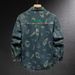 Pulse Pulse European American High Denim Jacket For Men, Spring And Autumn Retro Design Jacquard Loose Jacket, Stylish_mkmklike.com