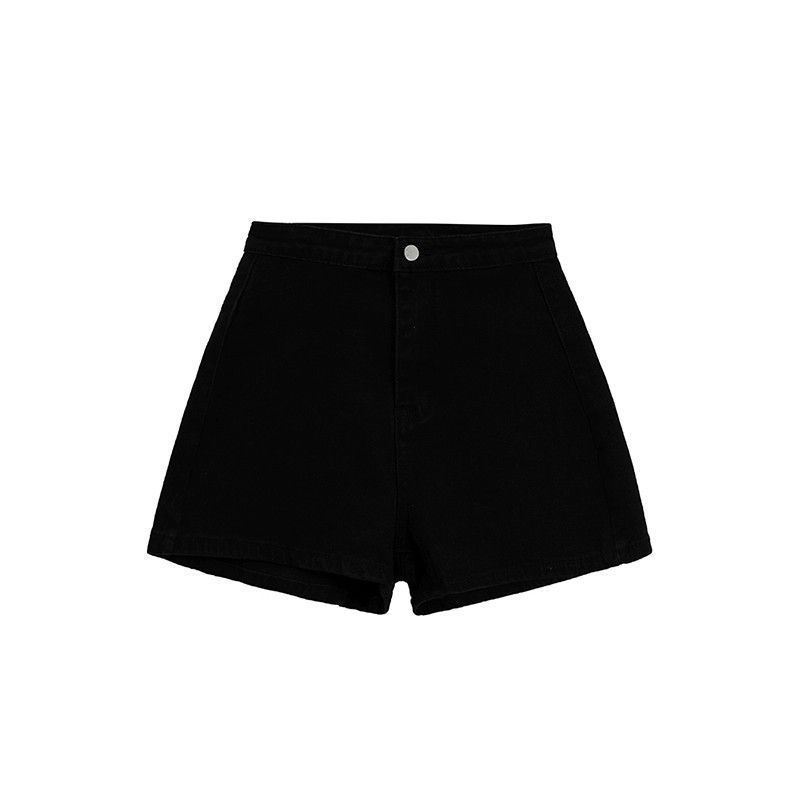 Women's High Waisted Flare Jeans – Black & Gray Slimming Bootcut Denim With Horseshoe Shape_mkmklike.com