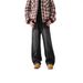 American High Street Washed Slightly Flared High-end Sense Ribbon Stripe Jeans Men's Autumn Straight Wide-leg Pants_mkmklike.com