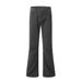 Vibe Trendy Flared Men's Solid Color Loose Jeans Long Design Sense Pleated Knee Hippie Niche Pants_mkmklike.com