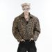 Loom Cross-Border Exclusive European American Style Leopard Print Washed Denim Jacket For Men Women, Autumn Winter New Design_mkmklike.com