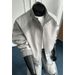 Rero Sand-Collar Fligh For Men, Sylish And Sophisicaed Cleanfi Coa, American Syle Shor Shoulder Baseball_mkmklike.com