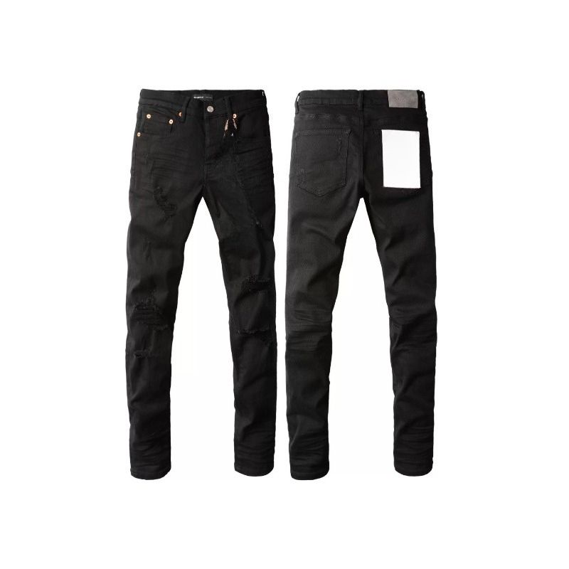 Unisex Cleanfit Stacked Flared Jeans, Matte Black Plain, Breathable For Summer_mkmklike.com