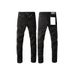 Unisex Cleanfit Stacked Flared Jeans, Matte Black Plain, Breathable For Summer_mkmklike.com