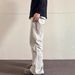 Men's Vintage Workwear Jeans - Relaxed Fit Straight Leg Denim Pants For Casual & Streetwear Outfits_mkmklike.com