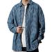 Loom UK Paul Autumn Men's Denim Long Sleeve Loose Top Youth Shirt Cool Casual Jacket Trendy_mkmklike.com