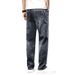Autumn 2025 New Jeans Men's Trendy Brand Straight Loose Elastic Slim Men's Youth Versatile Trousers_mkmklike.com