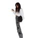 Fashion Casual Star Print Loose Straight Leg Denim Jeans For Women_mkmklike.com
