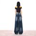 26ss| 2026 American Retro Washed Distressed Drapey Spring-summer Versatile Floor-length Everyday Denim Pants New Style_mkmklike.com