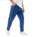 Men's Non-Stretch Jeans Solid Color Long Pants Loose Slim Fit Trousers For Spring And Autumn_mkmklike.com
