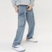 Nordmann Functional Style Cargo Jeans For Men, Autumn And Winter American Retro Large Pocket Casua, Loose Straight-Leg_mkmklike.com