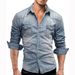 Pulse Pulse New Foreign Trade Shirt European And American Denim Jacket Men's Top C353_mkmklike.com