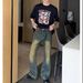 American Style Niche High Street Micro Flared Jeans For Men, Showing Off Their Height, Straight Leg Washed And Worn_mkmklike.com