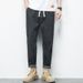Men's Clothing Spring And Summer New Mercerized Cotton Harem Pants Fat Guy Jeans Men's_mkmklike.com
