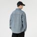 Men's Clothing Heavyweight Retro Vertical Striped Denim Shirt Men's Ins Trendy Loose Shirt_mkmklike.com