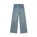 Women's Clothing High Waist Wide Leg Stretch Denim Jeans - Soft Washed Comfortable Casual Pants For Autumn_mkmklike.com