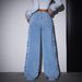 Y2K High-Waisted Bowknot Jeans – American Retro Washed Denim Pants (XS-XL, Light/Dark Blue)_mkmklike.com