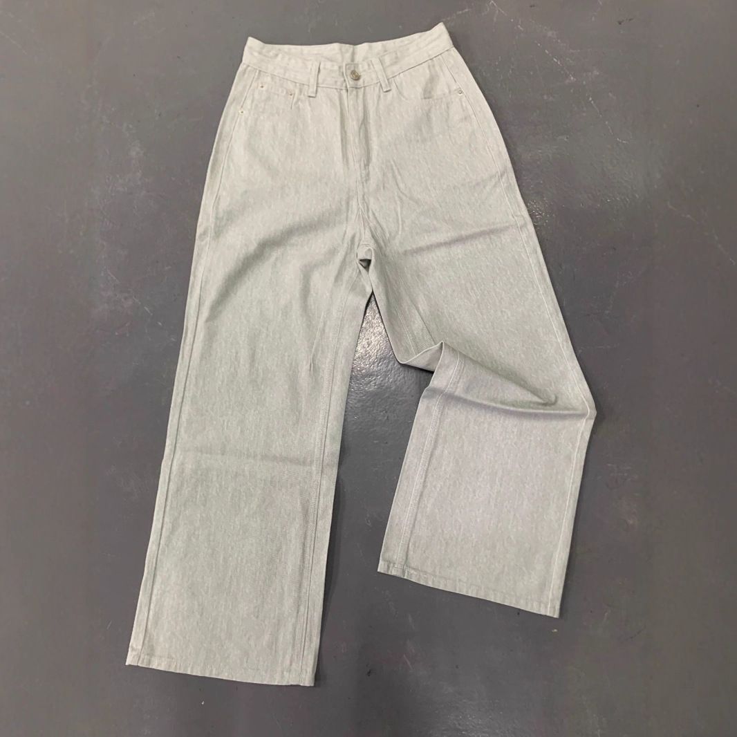 Men's Clothing Cleanfit American Retro Washed Trendy Jeans Cleanfit Vintage Washed Denim Jeans - High Waist Flared Bootcut Pants For Women & Men_mkmklike.com