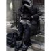 Men's Camouflage Patchwork Ripped Jeans Loose Straight Leg Slightly Flared Floor Length Trousers Autumn Street Style_mkmklike.com