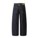 Original Cowhide Scimitar Jeans Men's Street Fashion Ins Style Loose Wide-Leg Versatile Trendy Design Long Pants_mkmklike.com