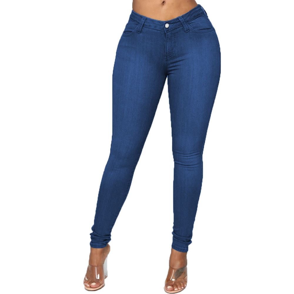 High Waist Stretch Skinny Jeans For Women - Sexy Tummy Control & Lifting Butt Denim Pants_mkmklike.com