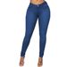 High Waist Stretch Skinny Jeans For Women - Sexy Tummy Control & Lifting Butt Denim Pants_mkmklike.com