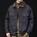 Fleece Thickened Denim Jacket Men's 2025 Winter New Warm Cotton Jacket_mkmklike.com