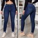Voya Women's Clothing Autumn Spicy Girl Tight Jeans Women's Street High Waisted Elastic Small Leg Pants Long Pants_mkmklike.com