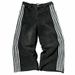 Women's Clothing Retro Personality Street Jeans Striped Design Straight Wide Leg Pants Loose Casual Pants_mkmklike.com
