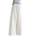 White 26 Women's New Spring-summer Pure Cotton White Denim Wide-leg Curved Long-leg Casual Pants For Women_mkmklike.com