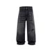 Inflation Men's Vintage Washed Denim Jeans – Distressed Cat Whisker & Beaded Streetwear Pants (S-Xl, Mid-Rise, Relaxed Fit)_mkmklike.com