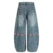 With Pendant Heart Patch Embroidery Wide-Leg Jeans Men's Scimitar INS Trendy Brand Personality Loose Long Pants_mkmklike.com