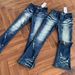 Men's Vintage Washed Blue Straight Leg Jeans – Distressed Retro Denim Pants (S-3XL, Relaxed Fit, Spring/Summer Casual Wear)_mkmklike.com