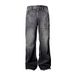 Men's Streetwear Jeans | Vintage-Inspired Straight Fit Denim Pants | Lightweight & Relaxed For Casual & Urban Style_mkmklike.com