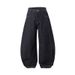 Streetwear Baggy Jeans For Men - Vintage Washed Denim Pants With Unique Scythe Cut, Loose Fit, Comfortable & Stylish For Urban Fashion_mkmklike.com