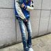 "Vintage Washed Distressed Denim Jeans For Men – Heavyweight Slim Bootcut Rips, 517 Style | Retro Streetwear"_mkmklike.com