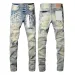 Mens Womens Designer Jeans Distressed Ripped Bikers Denim Cargo For Men Women Fashion Mans Black Pants_mkmklike.com
